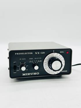 Sx-59 Mizuho Vintage Rare Preselector Discontinued Japan Works S2