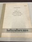 Rbx-1 Model A-37 Hallicrafters S-37 Radio