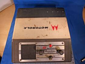D33bat-1104a Motorola Genuine 1960s Transistorized Dispatcher Motorcycle Police