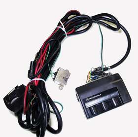Hln1334 Motorola Maratrac Power And Data Control Cable With Head