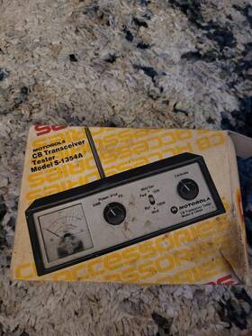 S-1354a Motorola Boxed Cb Transceiver Tester