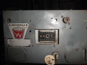 T43ggv-5 Motorola Vintage Twin-v Model Vhf Mobile Parts Only