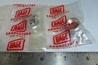 Mx-913-u Dage Older Silver Plated Connector Covers With Chain