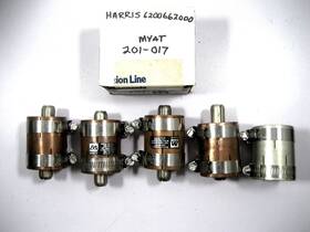 201-107 Myat 1-5/8 Inch Couplings 50 Ohm 1 Lot Of 6 New In Box Rem Good Used Condition