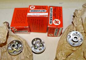Fc-46-s National 6 Hammarlund Flexible Couplings For 1/4 Inch Shafts Nos
