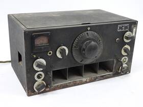 Hro-5at1 National Vintage Ham Radio Receiver Parts Unit Untested