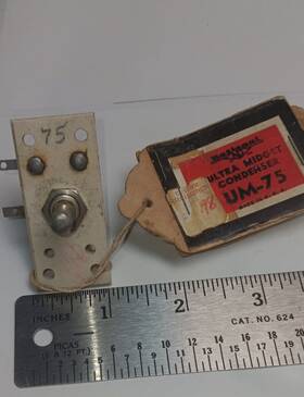 Um-75 National Variable Capacitor Condenser
