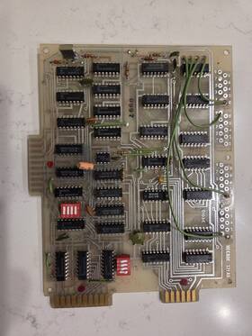 321ar Necode 0103c Vintage Circut Board Communications