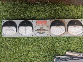 1411-a Nems Clarke 1411a Vintage Inc Special Purpose Tube Receiver Model Front Gauges