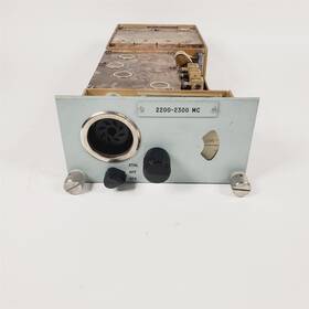 Rft-106b Nems Clarke Rf Tuning Unit 2200-2300 Mhz 4/defense Electronics Tr-711