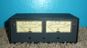 Swr-006 Nye Viking M/swr-006 Swr/rf Watts Power Meter For Parts Or Repair Free Shipping