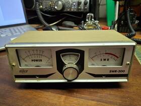 Oscar-block Swr-200 Vintage Osker-block Swr/watt Meter 3.0 To 200mhz For Any Ham Shack