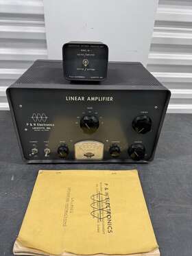 La-400c P & H And Electronics Linear Amplifier With Antenna Transfer Unit Ar-1