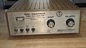 350mdx Pal Linear Tube Amplifier Am / Ssb - 8950 Tubes Working