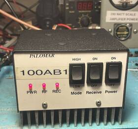 100ab1 Palomar Bi-linear Amplifier Used Works Great And Very Clean