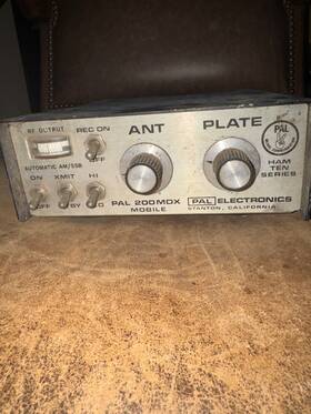 200mdx Palomar Linear Amplifier Pal Ham Radio Ssb Meter Amp Power Watt Not