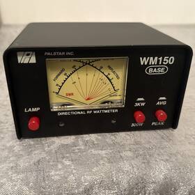 Wm150 Palstar Base Directional Rf Wattmeter Works Same Day Shipping