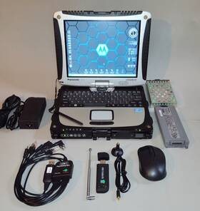 Cf-19ahuax1m Panasonic Toughbook Cf-19 Ham Laptop Digital And Logging Apps Programming Sdr Rf Tools