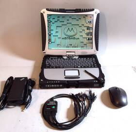 Cf-19cw1axs Panasonic Toughbook Cf-19 Mk1 Radio Programming Laptop/tablet With 8 1 Prog. Cable Set