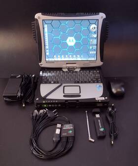 Cf-19lhrzx2m Panasonic Toughbook Cf-19 Ham Laptop Digital And Logging Apps Programming Sdr Rf Tools