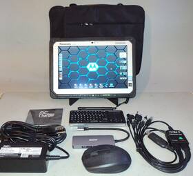 Cf-20c5190vm Panasonic Toughpad Cf-20 Radio Programming Tablet With Case Accessories Sdr And Ham Apps