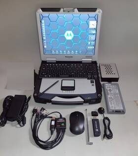 Cf-31 Panasonic 13435cm Toughbook Radio Programmer With Ham Digital Logging Sdr Gps