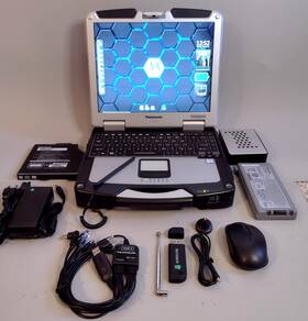 18b750vm Panasonic Cf-31 Toughbook Mk6 Radio Programmer Laptop With Ham Digital Logging Sdr Gps