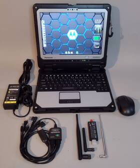 Cf-33lehuavm Panasonic Toughbook Cf-33 Ham Laptop Radio Programming Digital And Sdr Apps Ads-b