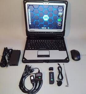 Cf-33lehujvm Panasonic Toughbook Cf-33 Ham Laptop Radio Programming Digital Logging And Sdr Apps Ads-b