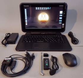 Fz-q2f100xvm Panasonic Toughbook Ham Laptop Digital Logging Apps Sdr Ads-b And Radio Programming