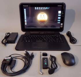 Fz-q2f150avm Panasonic Toughbook Ham Laptop Digital Logging Apps Sdr Ads-b And Radio Programming