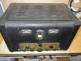 Pr-16 Patterson Rare 1936 Receiver Ham Estate For Restoration But Playing