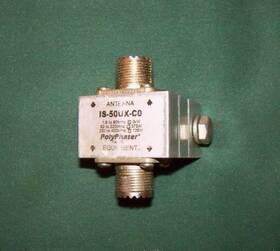 Is-50ux-xx Polyphaser Is-50ux-cx Lightning Protectors -c0 1.5-400 Mhz Or -c1 50-700