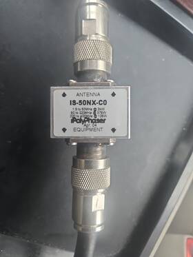 Is-b50hn-c2-me Polyphaser Is-50nx-c0 High Power Lightning Protector 1.5-700 Mhz