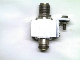 Is-nemp-c1 Polyphaser Bulkhead Mount Coax Surge Protector 50-700mhz