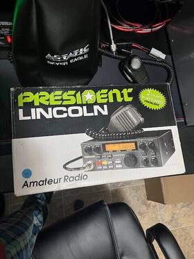 President 435991302012 Lincoln 10 Meter Amateur Cb Radio