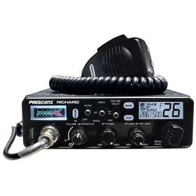 President 435991328067 Electronics Richard Black Compact 10 Meter Cb Radio