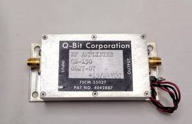 Qb-150 Q-bit Ham Corporation Mhz Radio Microwave Rf Amplifier 15-24 Vdc