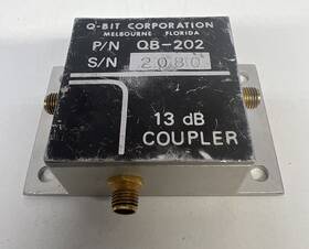 Qb-202 Q-bit Corporation 13db Coupler
