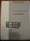 Qr-666 Kenwood Qr Receiver Original Owners Manual Service Copy