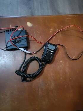 Cs-47 Radioddity One Hander Cb Radio Lcd Mic With Built-in Speaker Am/fm