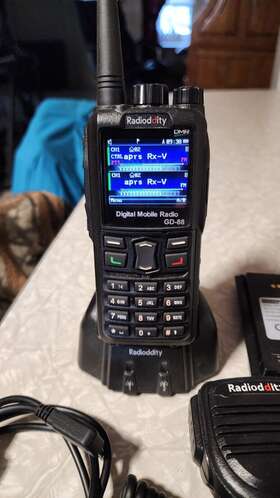 Gd-88 Radioddity Digital Mobile Radio With Accessories