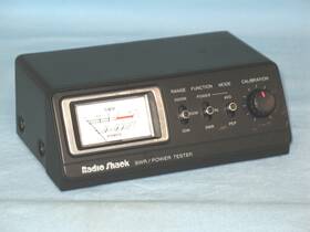 21-254 Radioshack Radio Shack # Swr / Power Tester 20w/200w/2000w Pep With Cable