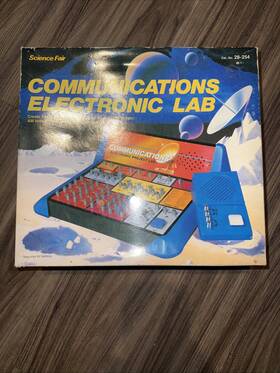 28-254 Radioshack Science Fair Communications Electronic Lab Kit Vintage Radio Shack