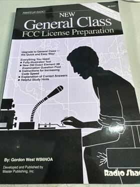 62-2412 Radioshack 62-2421 Radio Shack New General Class Amateur Fcc License Preparation 1994 3rd E