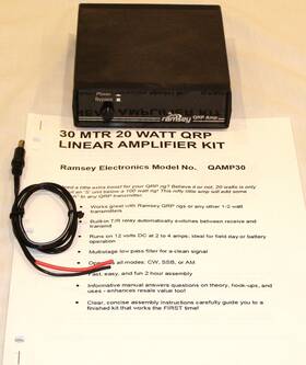 Qamp30 Ramsey Electronics 30 Meter 20 Watt Linear Amplifier Untested