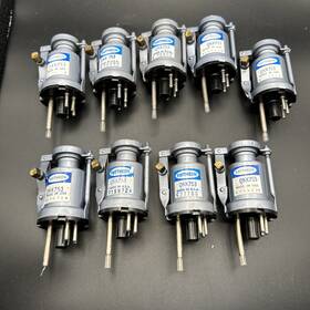 Qkk753 Raytheon Lot Of 9 Reflex Klystron Microwave Vacuum Tubes-untested