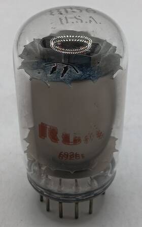 8156 Rca Vacuum Tube Ham Radio Collins Heathkit Rf Amp Untested Filament Ok