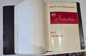 Bta-5t Rca Broadcast Radio Station Transmitter Manual