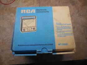 Wt-524a Rca Wt-254a Transistor/fet Tester Read Notes Sold As-is Only Without Rig Box/man